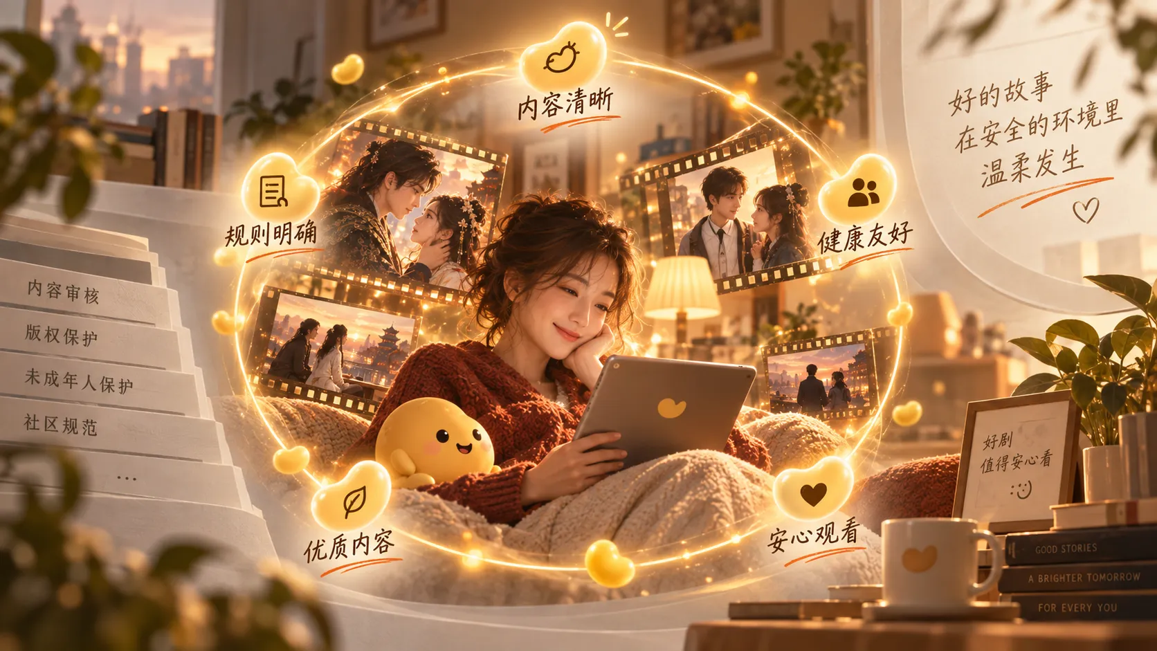 移动应用安装与隐私安全的主题画面